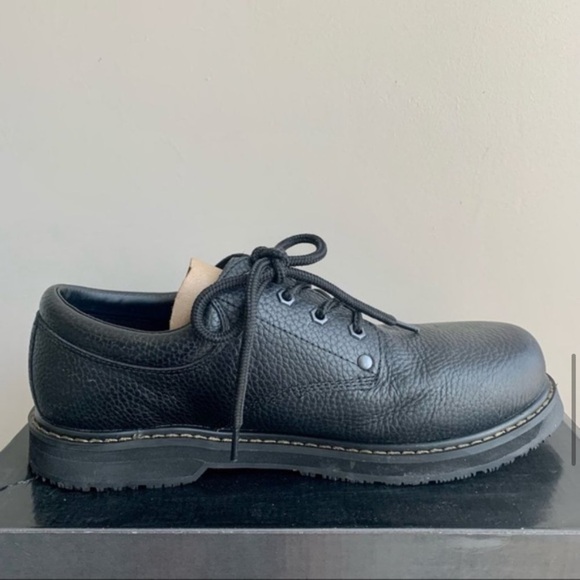 𝅺dr. Scholl’s Anti Slip Leather Oxford Work Shoes - Picture 11 of 16